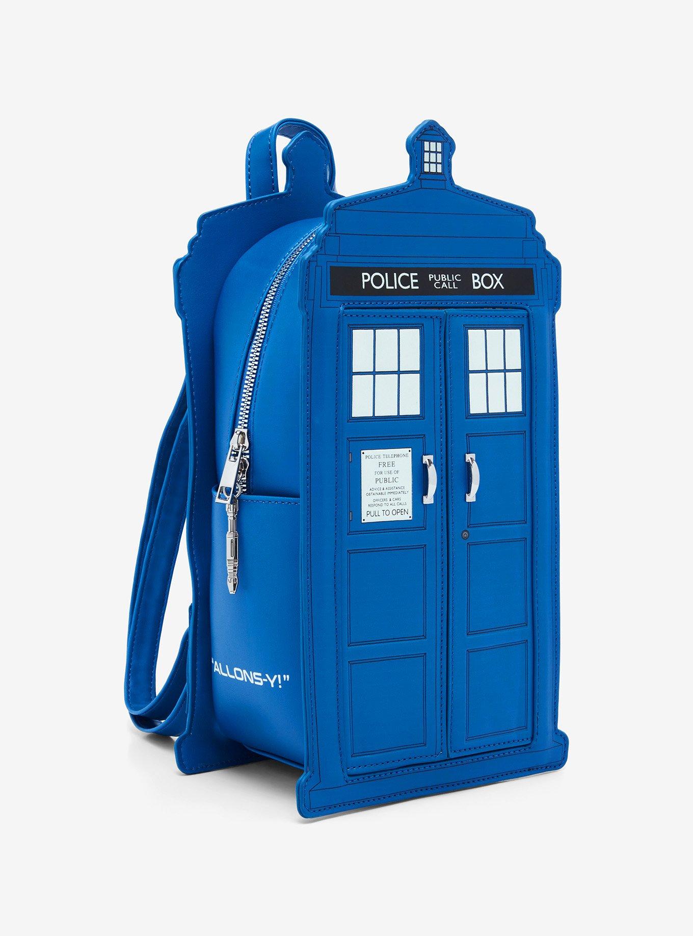 Doctor Who TARDIS Figural Mini Backpack, , alternate