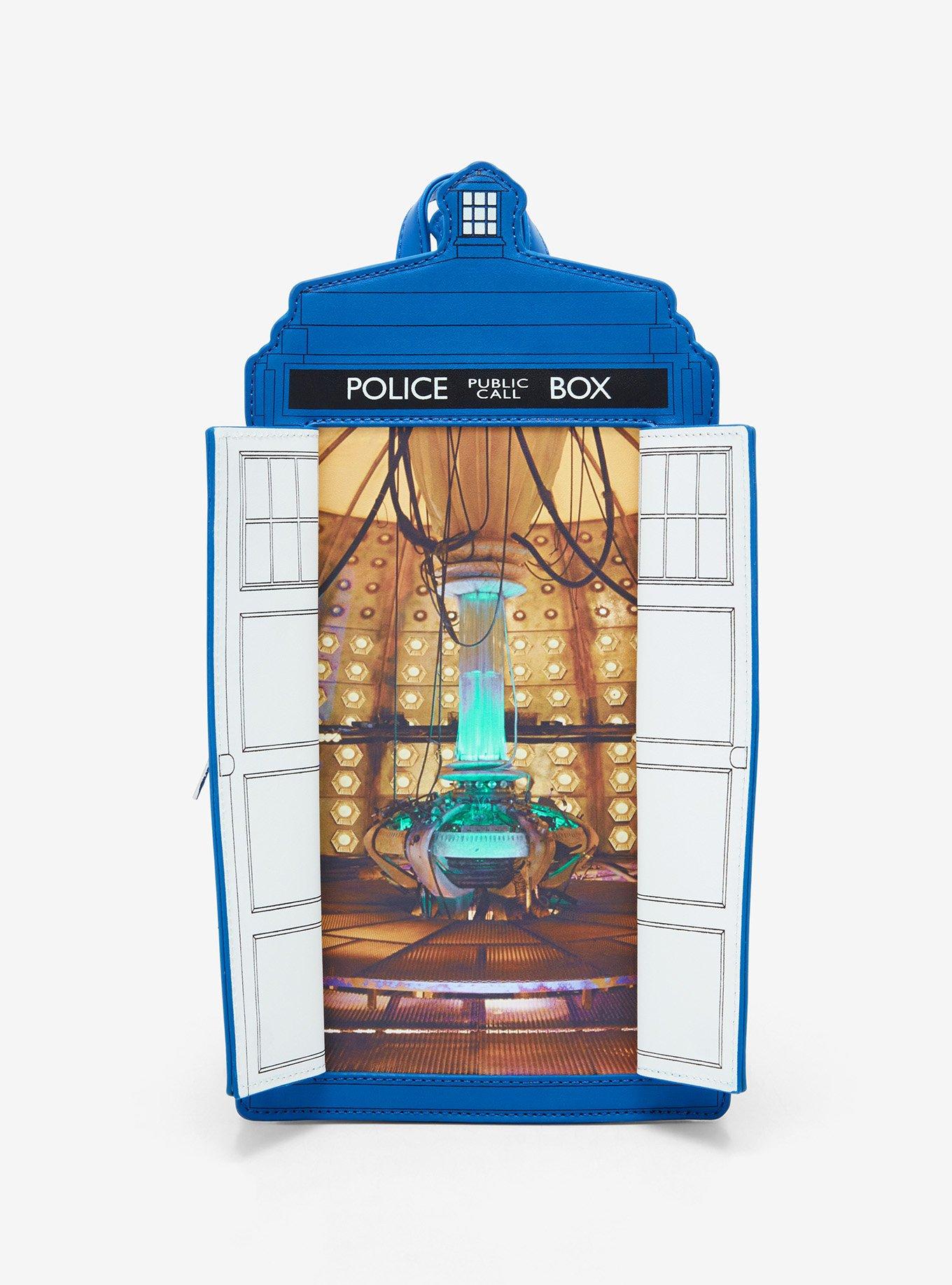 Doctor Who TARDIS Figural Mini Backpack, , alternate