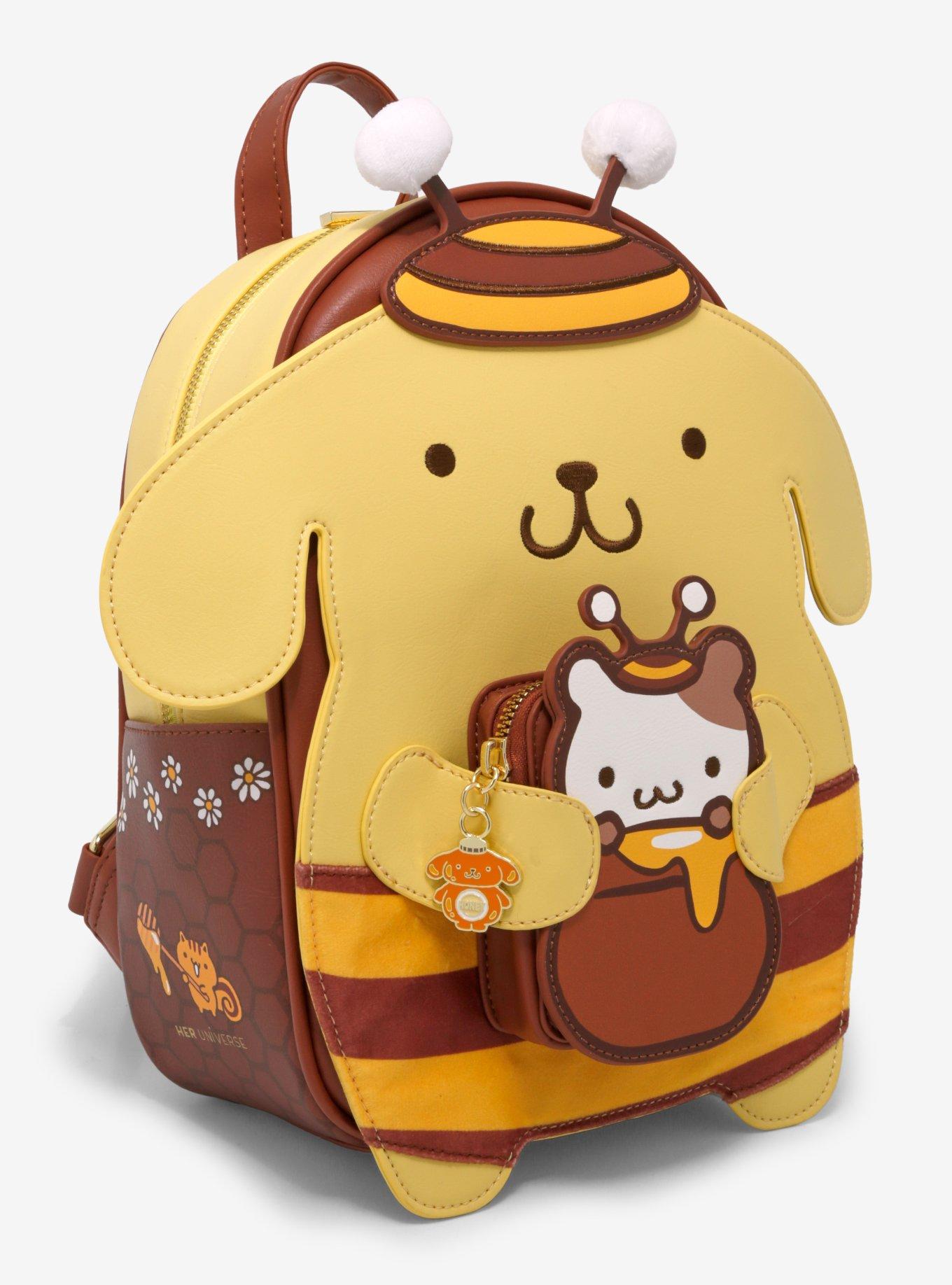 Her Universe Pompompurin & Muffin Honey Bee Mini Backpack, , alternate