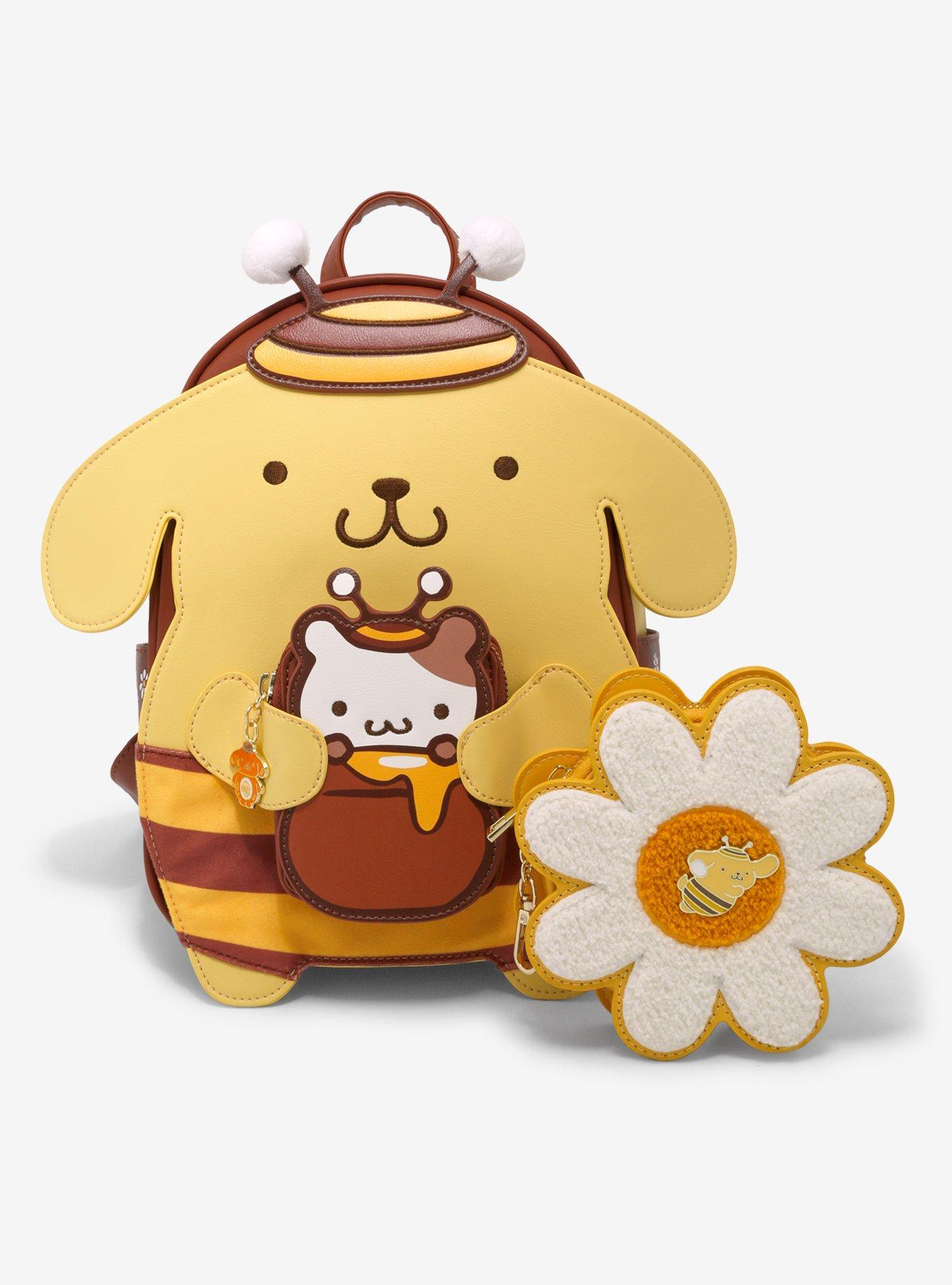 Her Universe Pompompurin Honey Bee Flower Coin Purse, , alternate