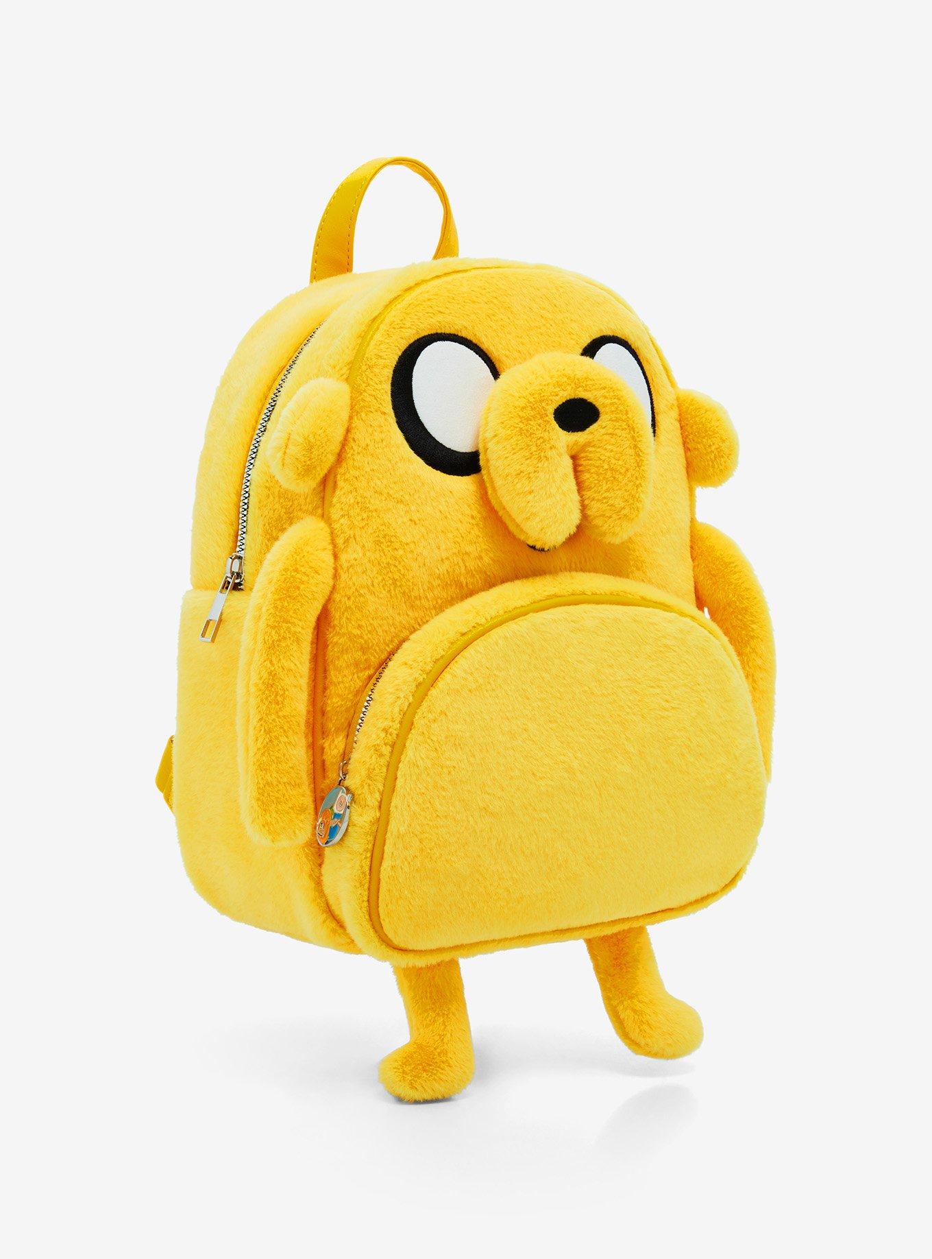 Adventure Time Jake Fuzzy Mini Backpack, , alternate