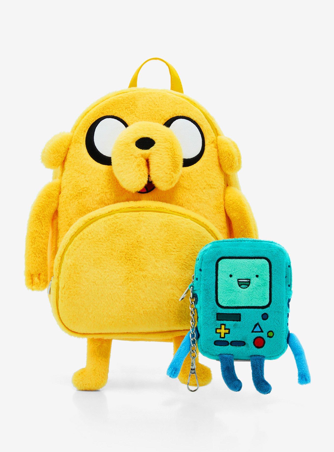 Adventure Time Jake Fuzzy Mini Backpack, , alternate