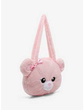 Pink Bear Plush Tote Bag, , hi-res