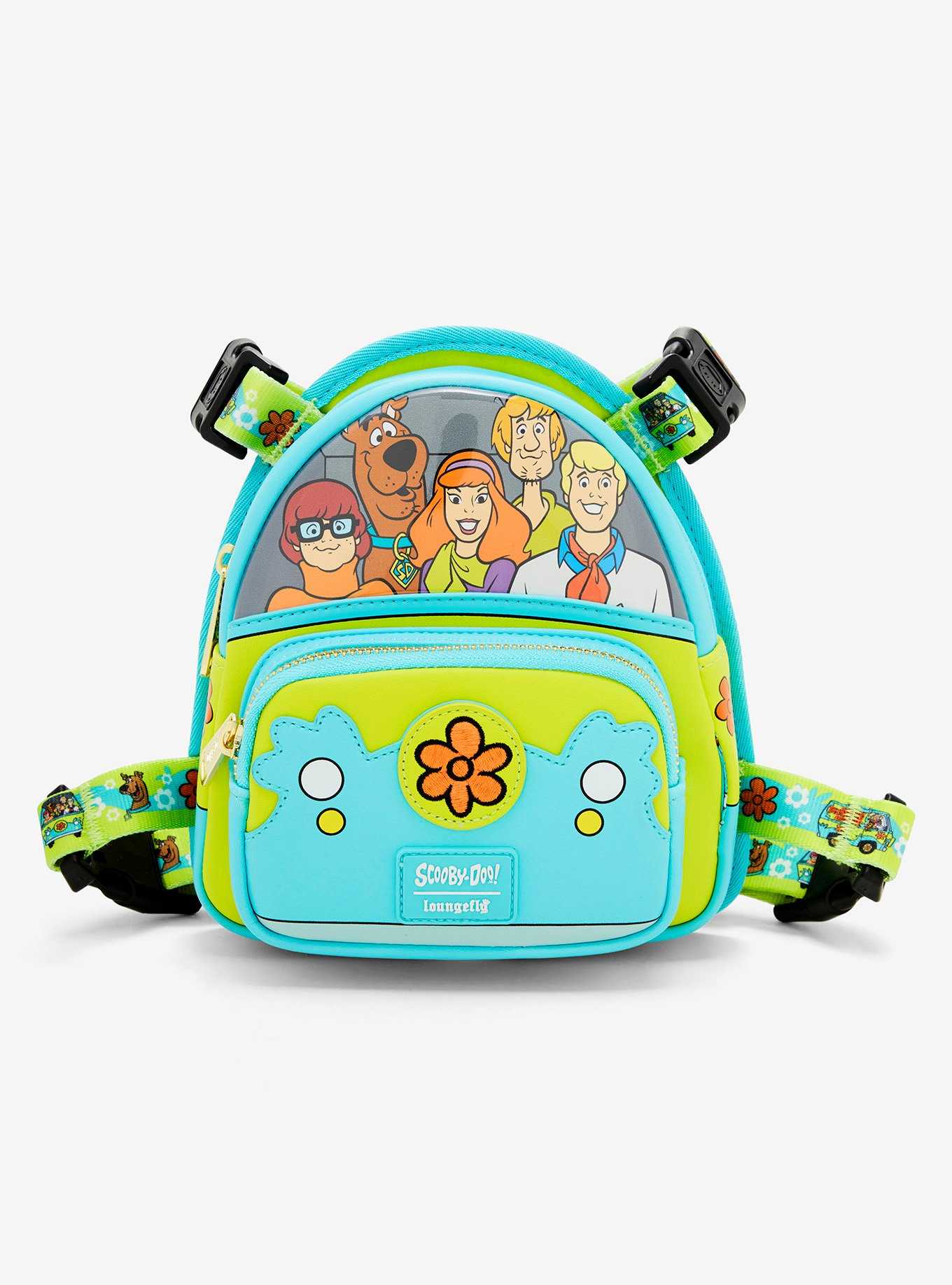 Loungefly Scooby-Doo Mystery Machine Mini Backpack Large Dog Harness, , hi-res
