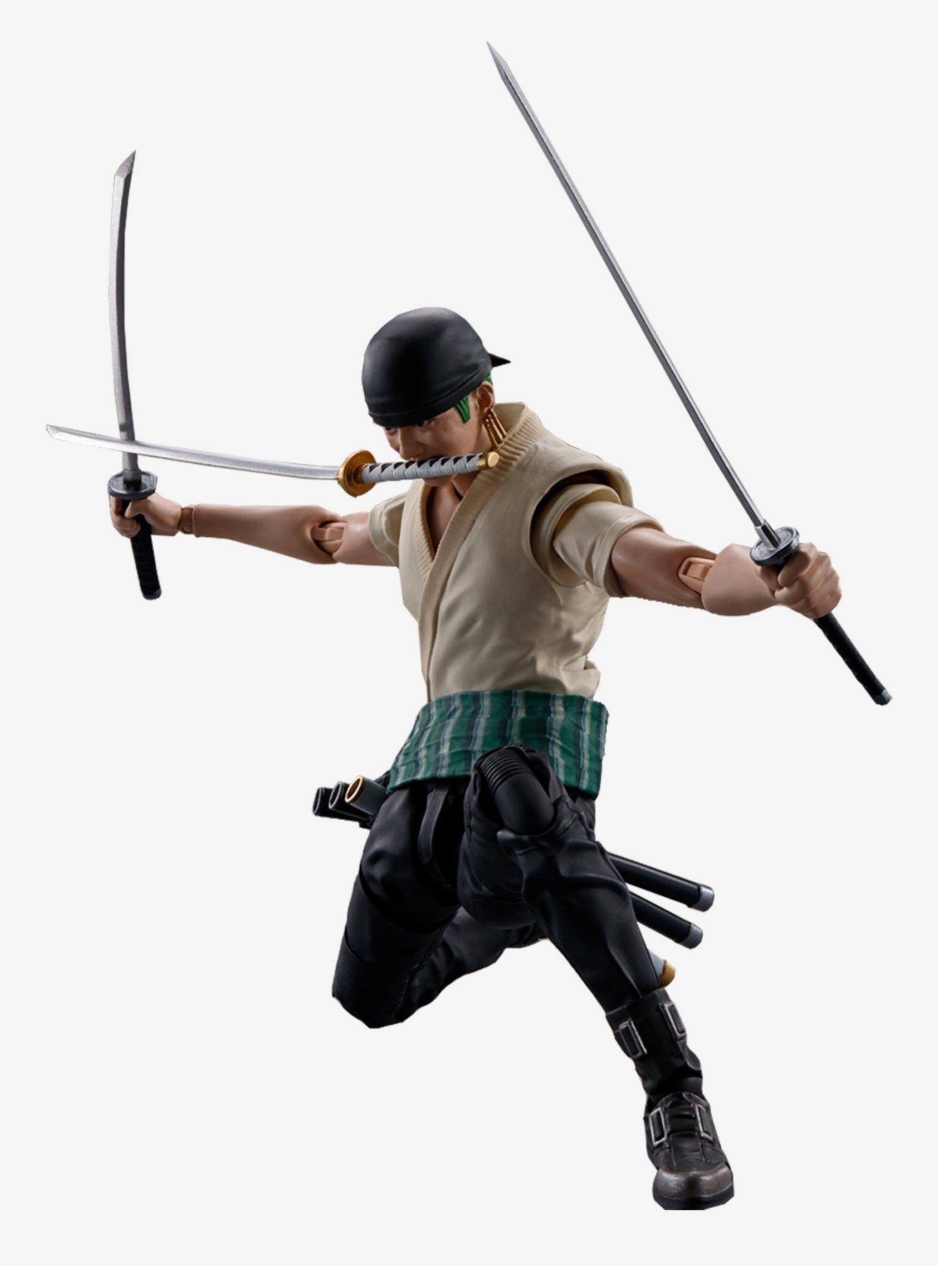 Bandai Spirits One Piece (A Netflix Series) S.H.Figuarts Roronoa Zoro Figure, , hi-res