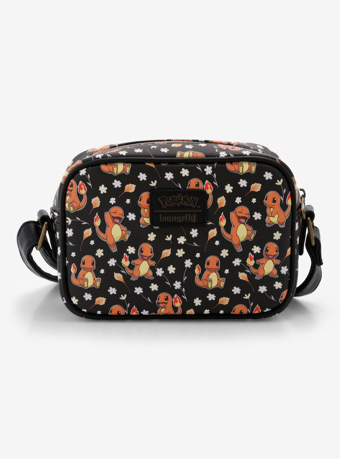 Loungefly Pokemon Charmander Flowers Camera Crossbody Bag, , alternate