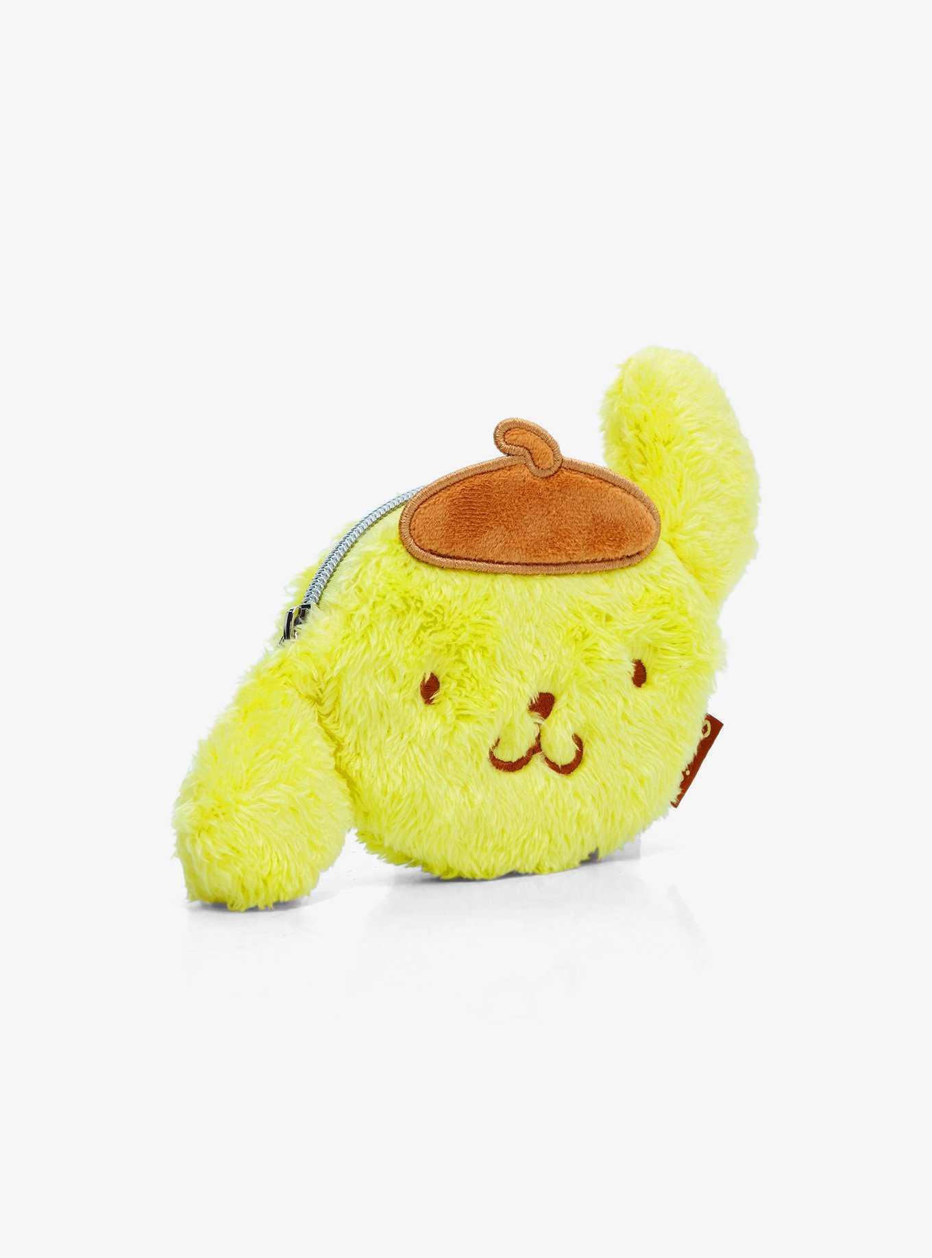 Loungefly Pompompurin Fuzzy Coin Purse, , hi-res