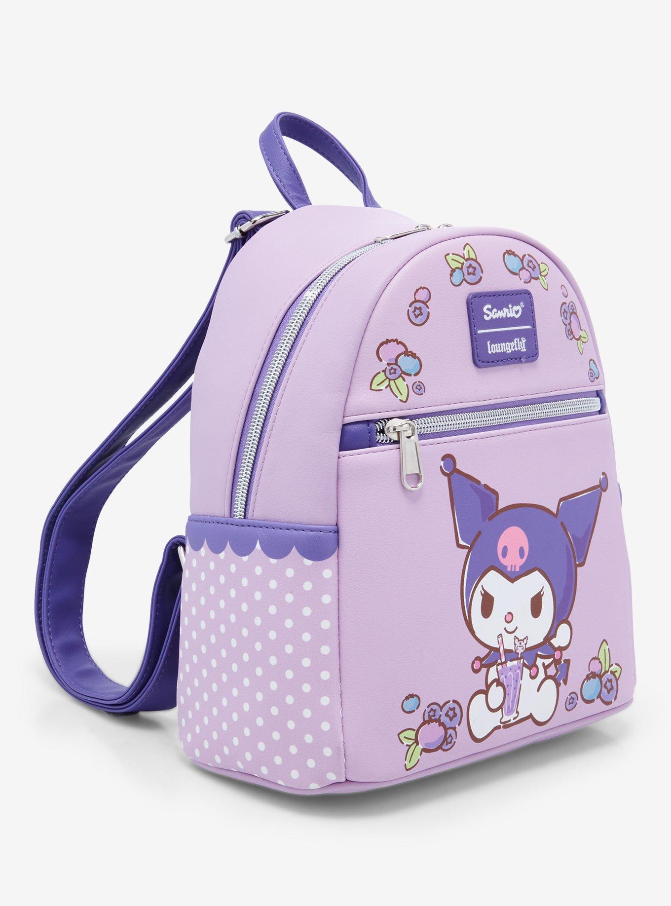 Loungefly Kuromi Blueberries Mini Backpack, , hi-res