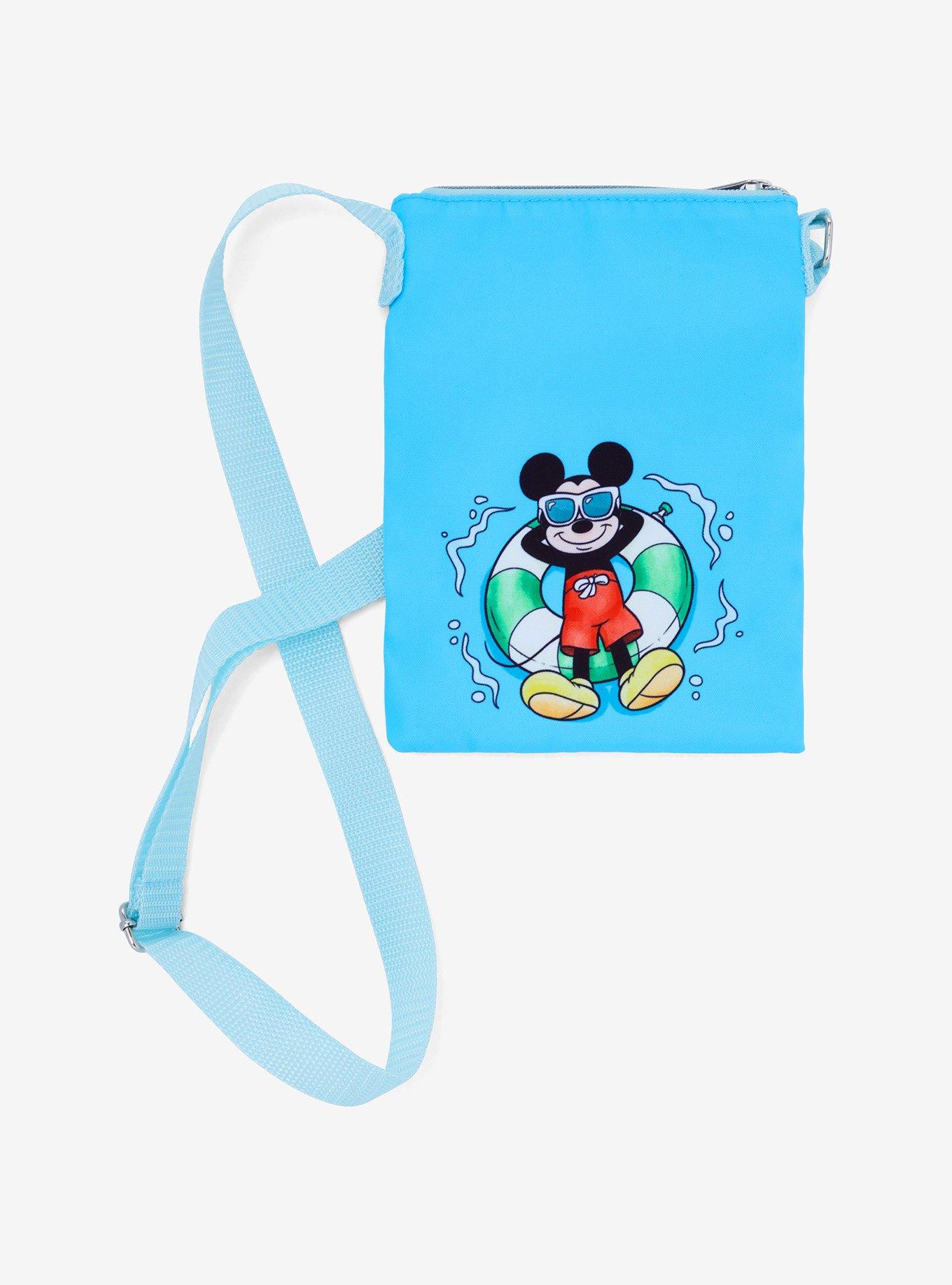 Loungefly Disney Mickey Mouse & Friends Beach Passport Crossbody Bag, , alternate