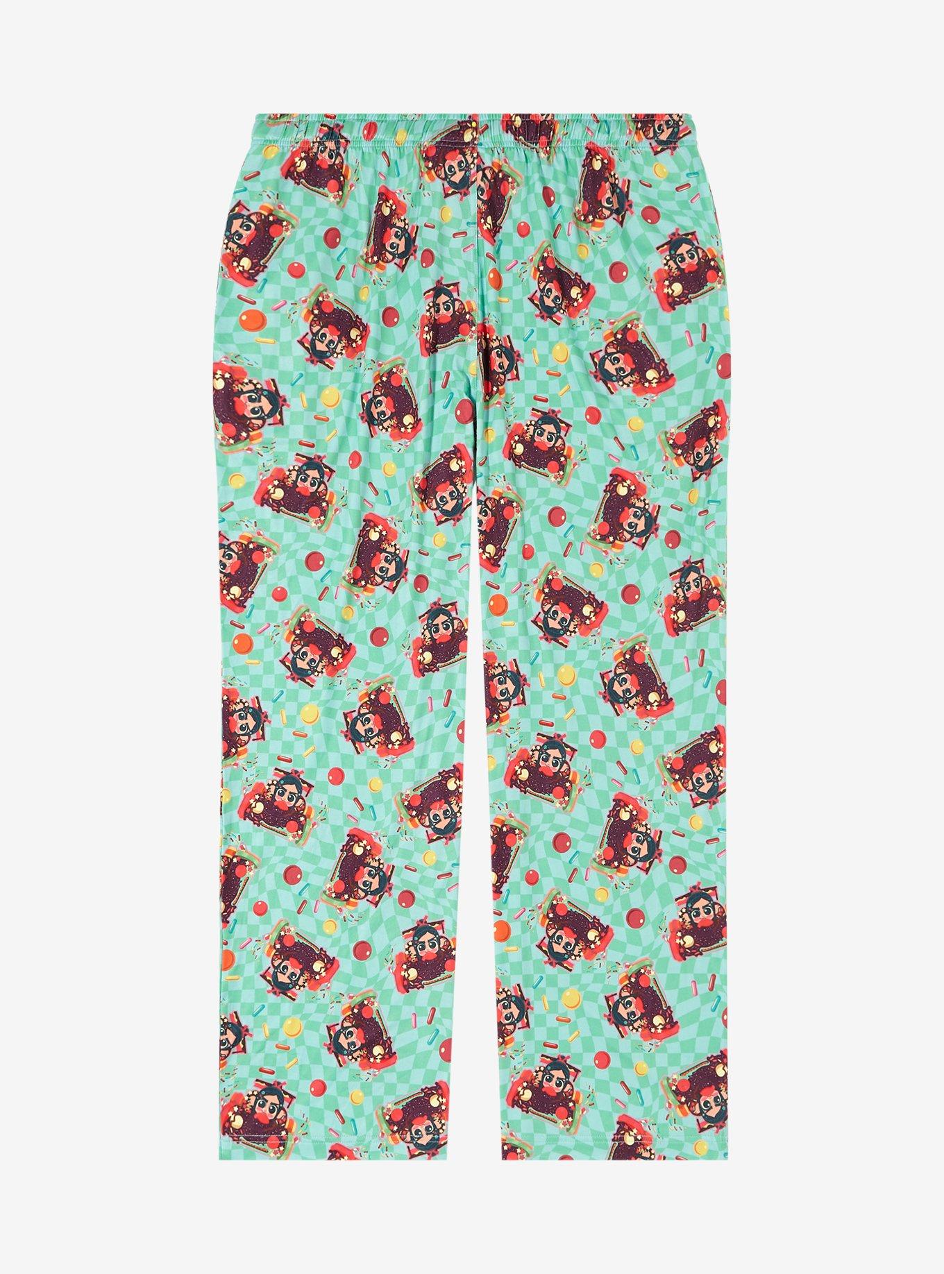 Disney Wreck-It Ralph Vanellope Von Schweetz Racing Allover Print Sleep Pants - BoxLunch Exclusive, , hi-res