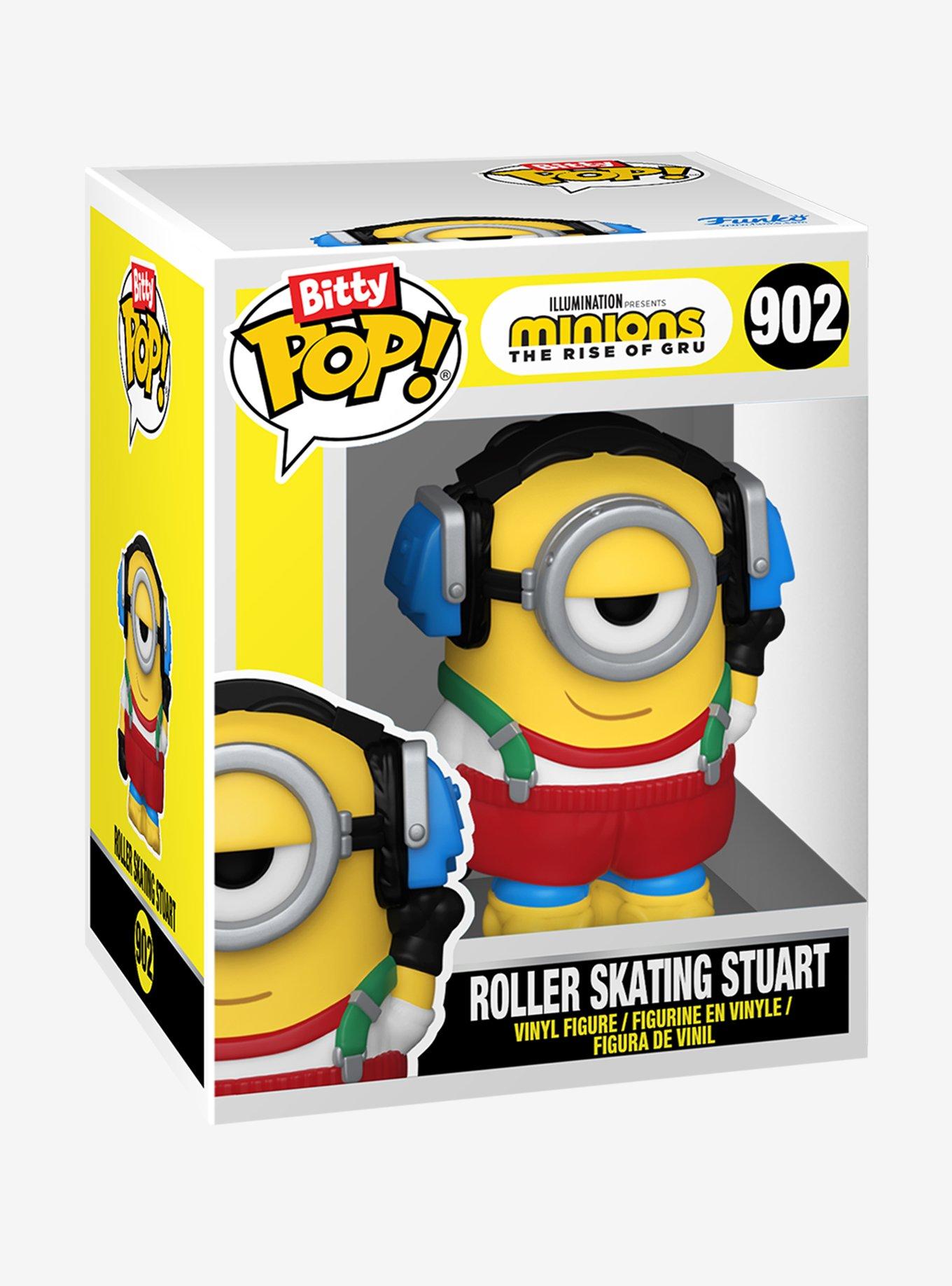 Funko Minions Bitty Pop! Roller Skating Stuart Vinyl Figure Set, , hi-res