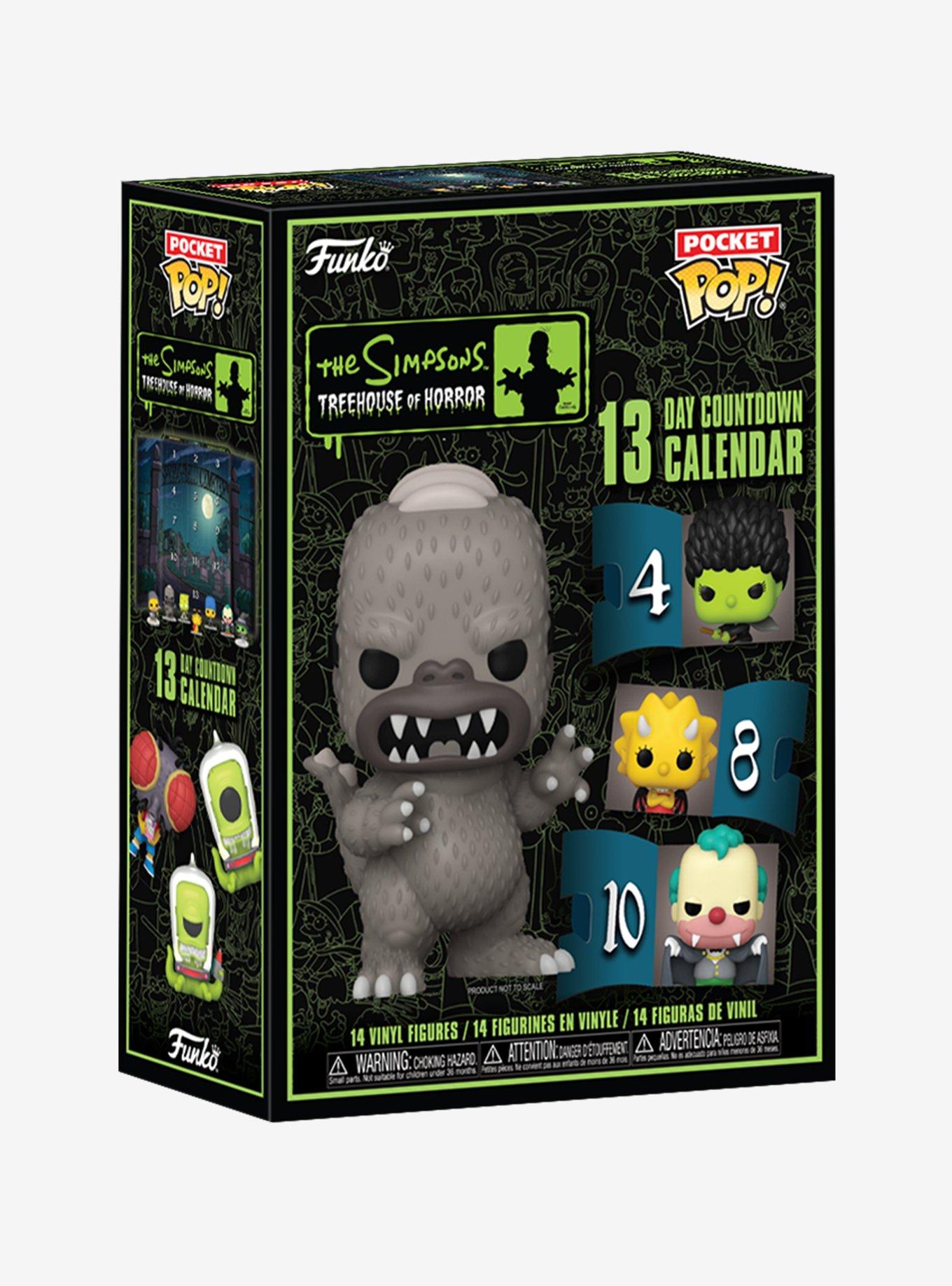 Funko The Simpsons Treehouse Of Horror Pocket Pop! 13-Day Advent Calendar, , alternate
