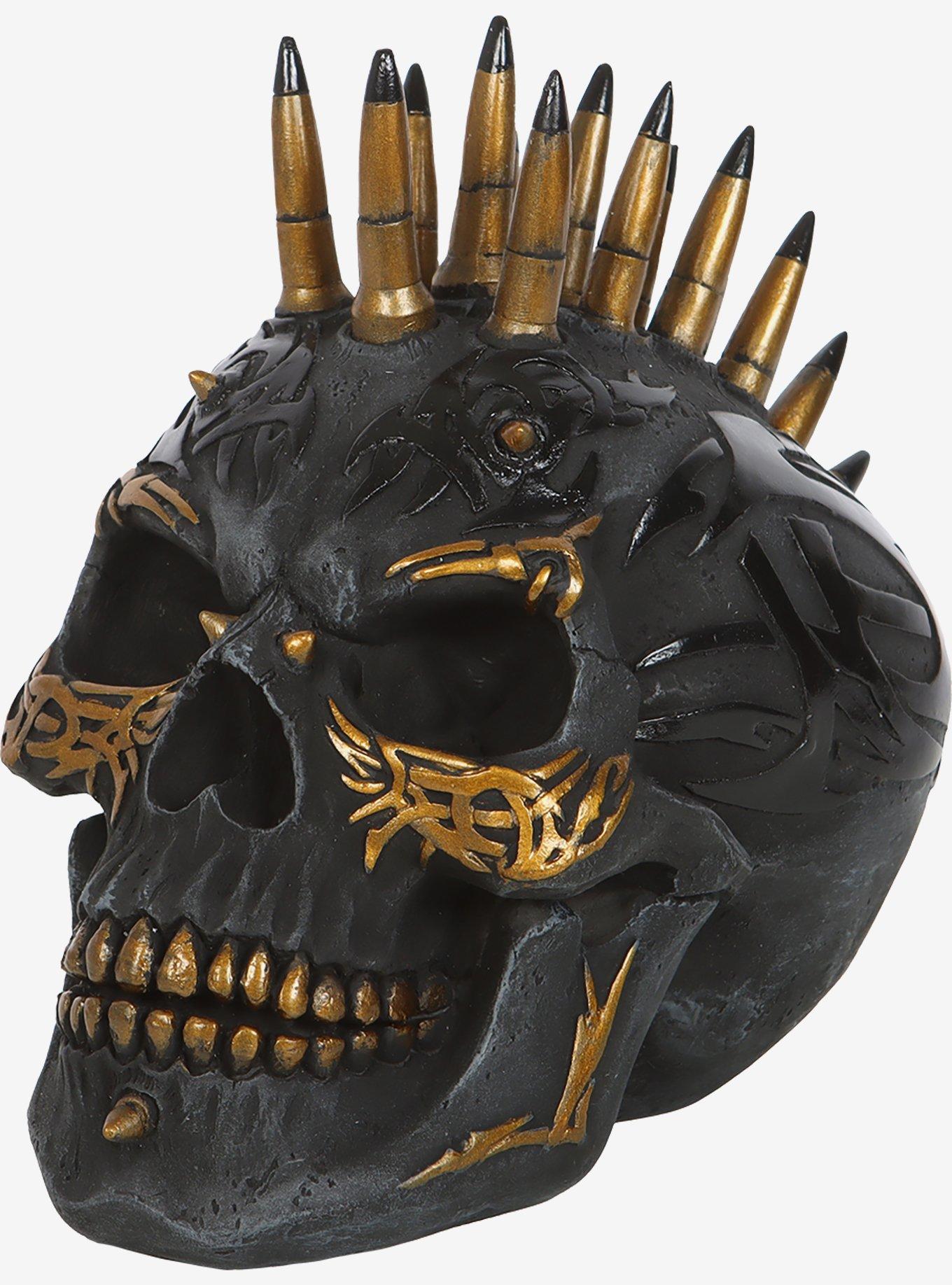 Spiral Black Gold Sculpture, , alternate
