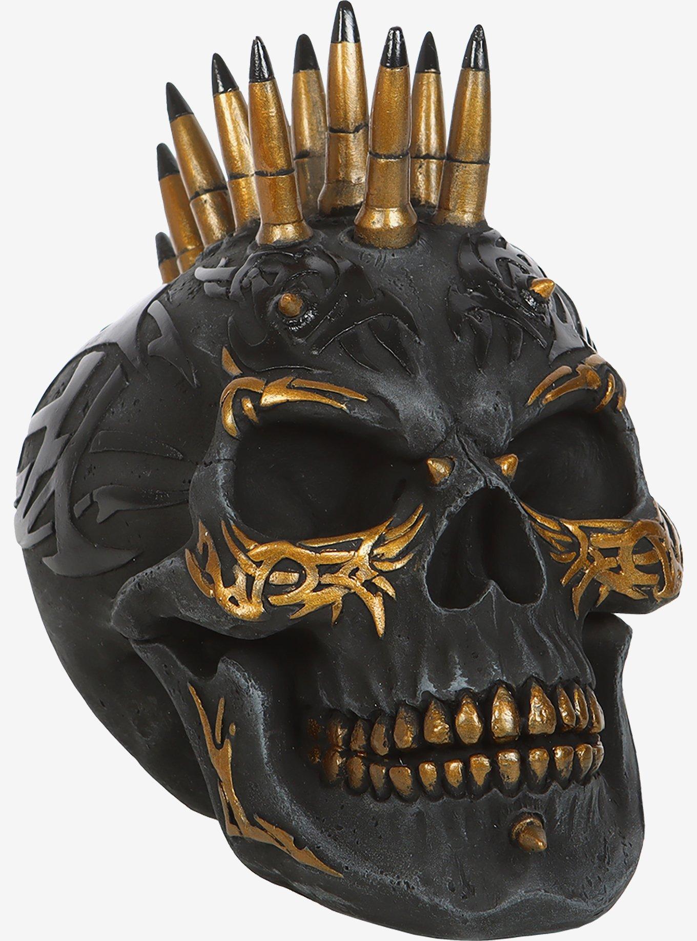 Spiral Black Gold Sculpture, , alternate