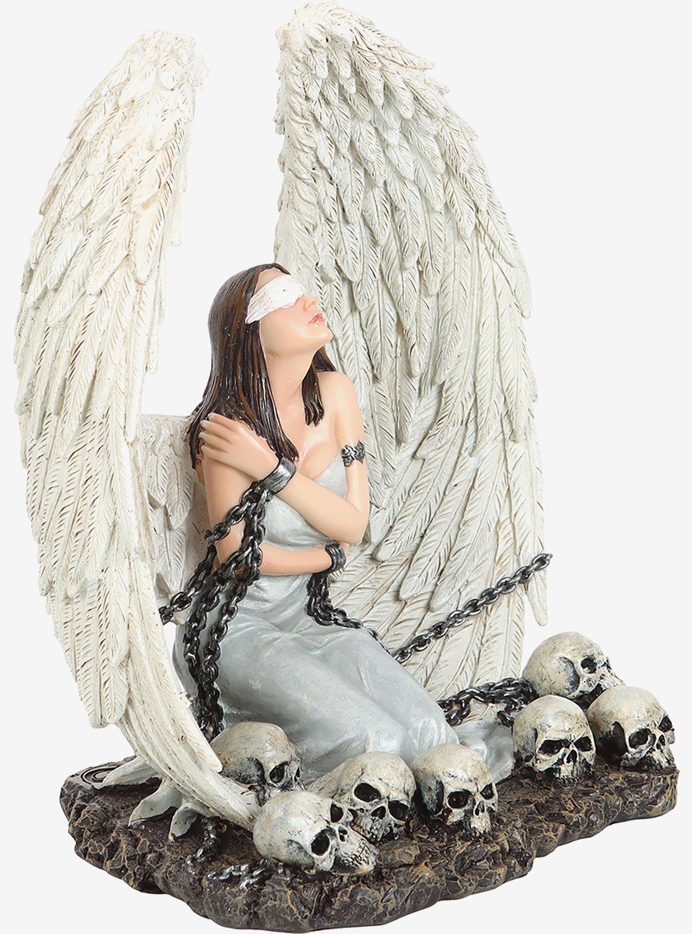 Spiral Captive Spirit Kneeling Figurine Sculpture, , alternate