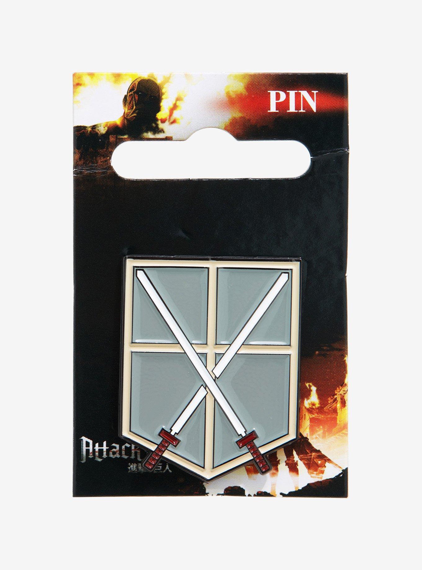 Attack On Titan Training Corps Enamel Pin, , alternate