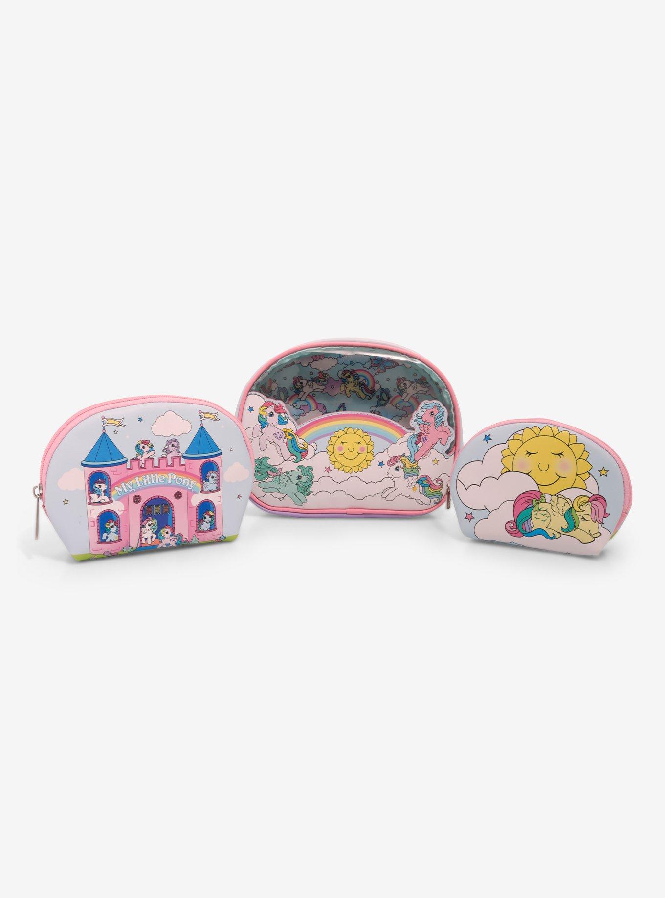 Loungefly My Little Pony Retro Makeup Bag Set