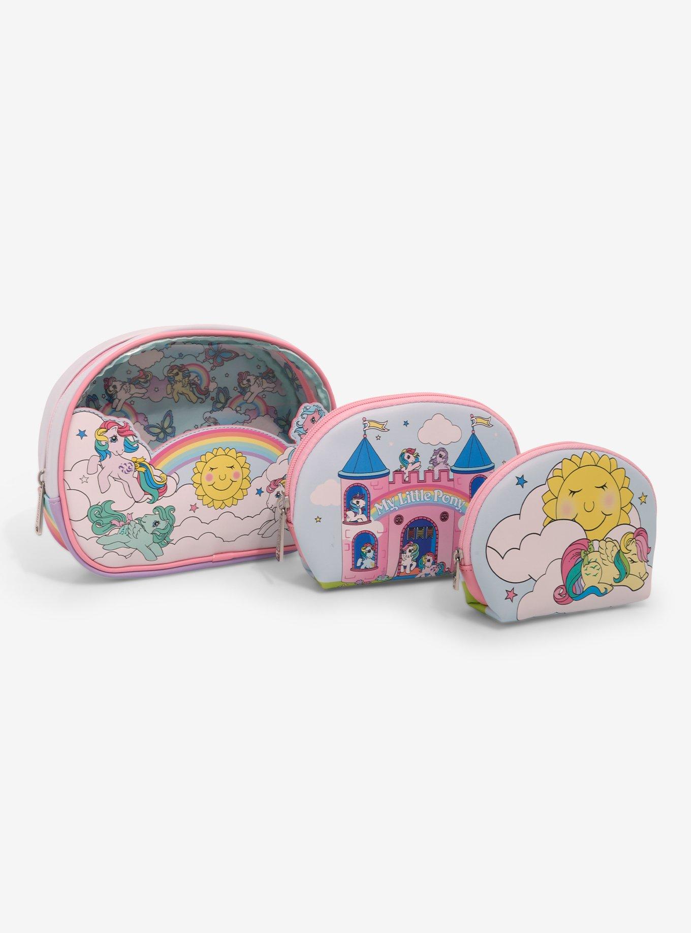 Loungefly My Little Pony Retro Makeup Bag Set