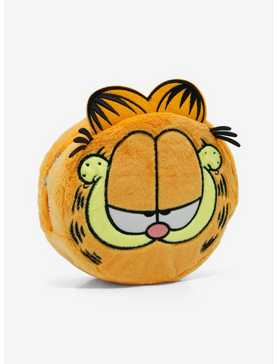 Garfield Face Fuzzy Makeup Bag, , hi-res