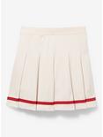 Disney Minnie Mouse Initial Pleated Golf Skirt - BoxLunch Exclusive, OFF WHITE, alternate