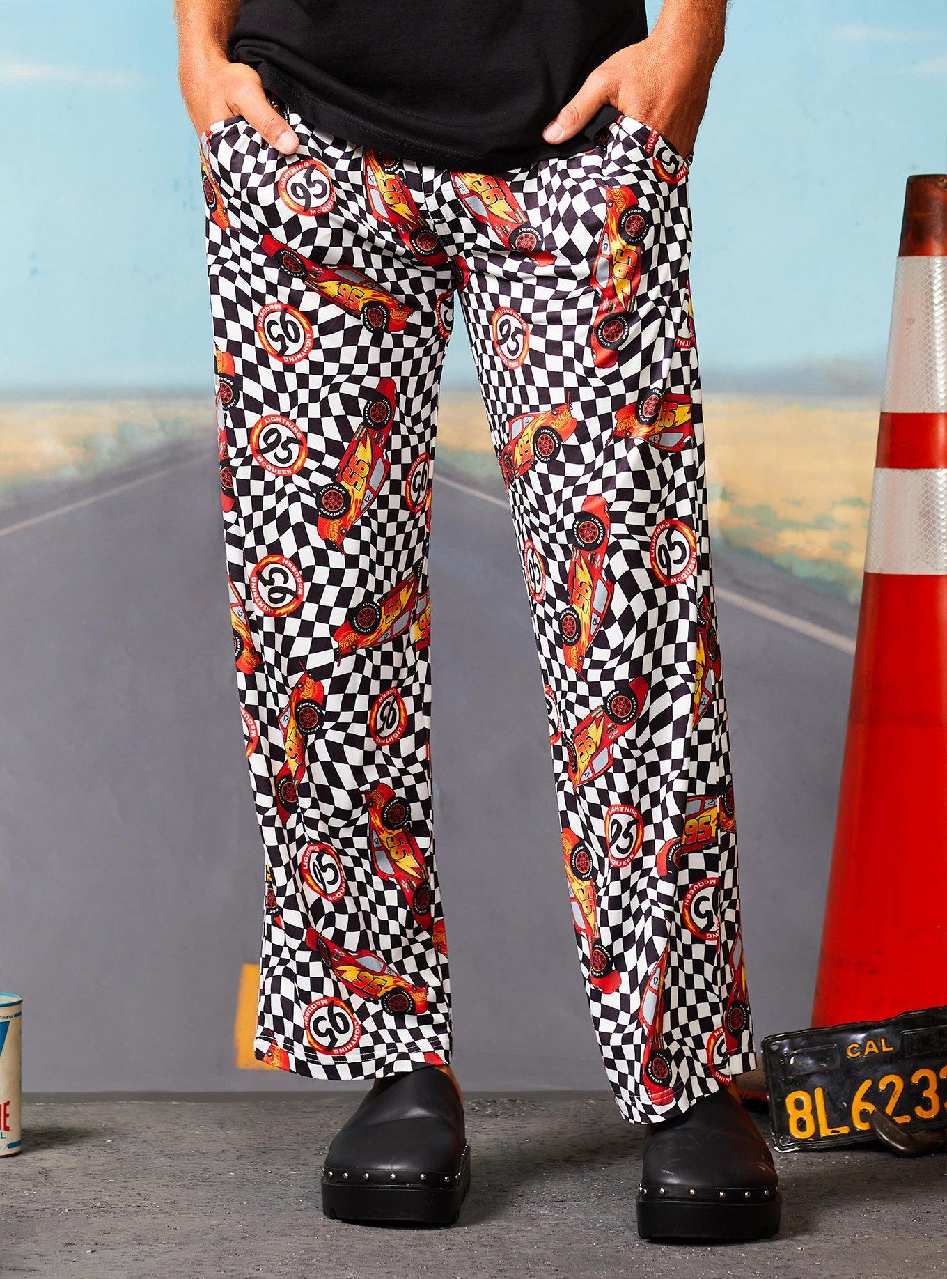 Disney Pixar Cars Lightning McQueen Racing Allover Print