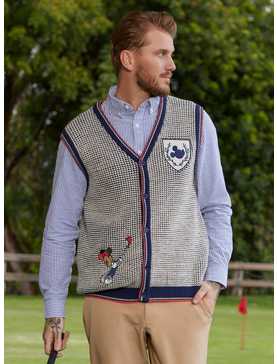 Disney Mickey Mouse Golf Sweater Vest - BoxLunch Exclusive, , hi-res