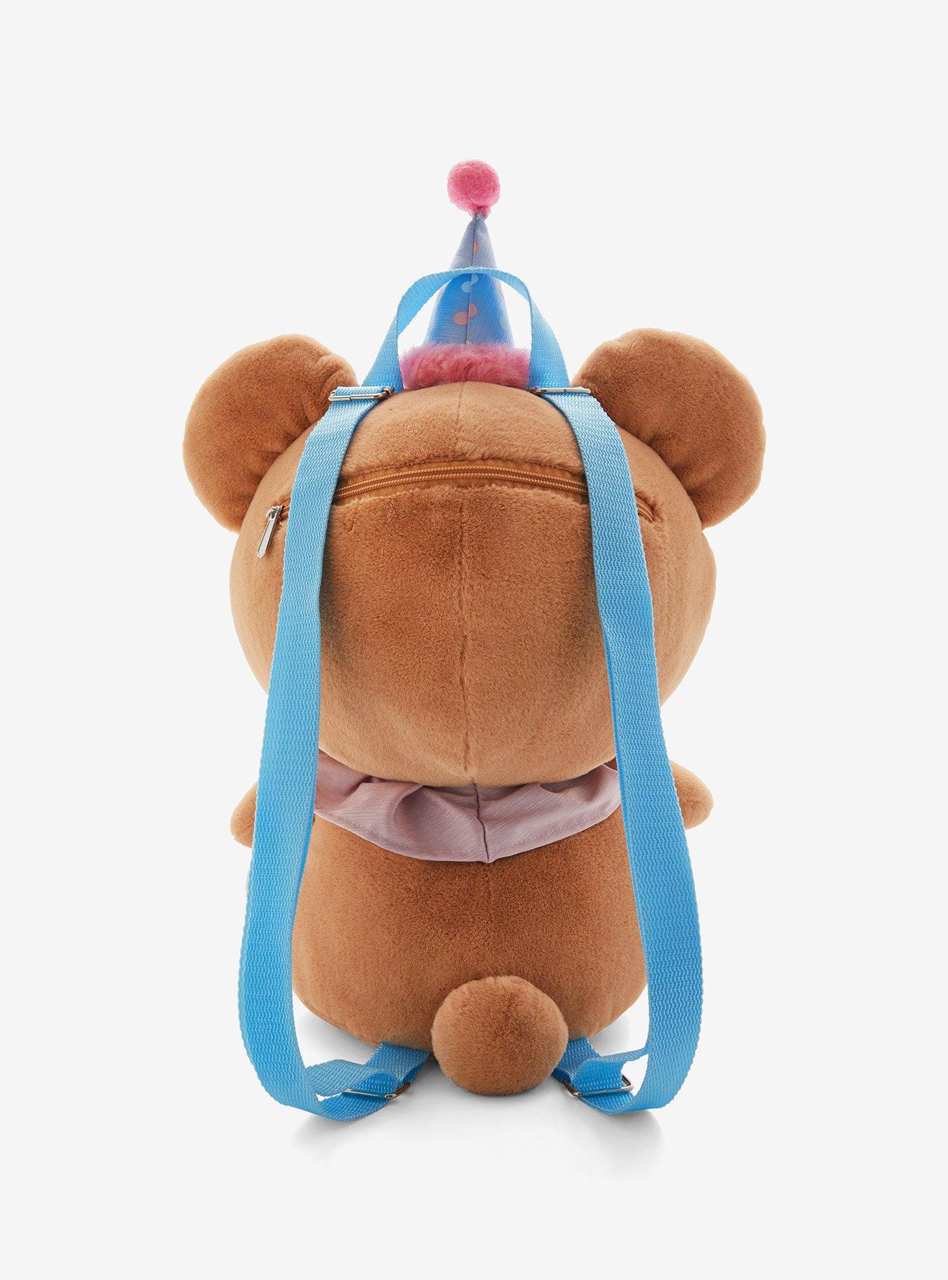 Clown Bear Plush Backpack, , alternate