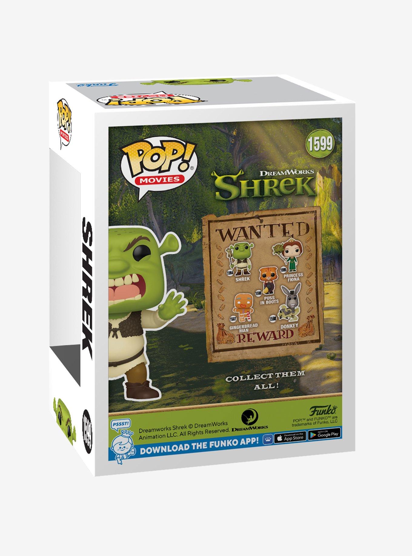 Funko Shrek Pop! Movies Vinyl Figure Hot Topic Exclusive, , alternate