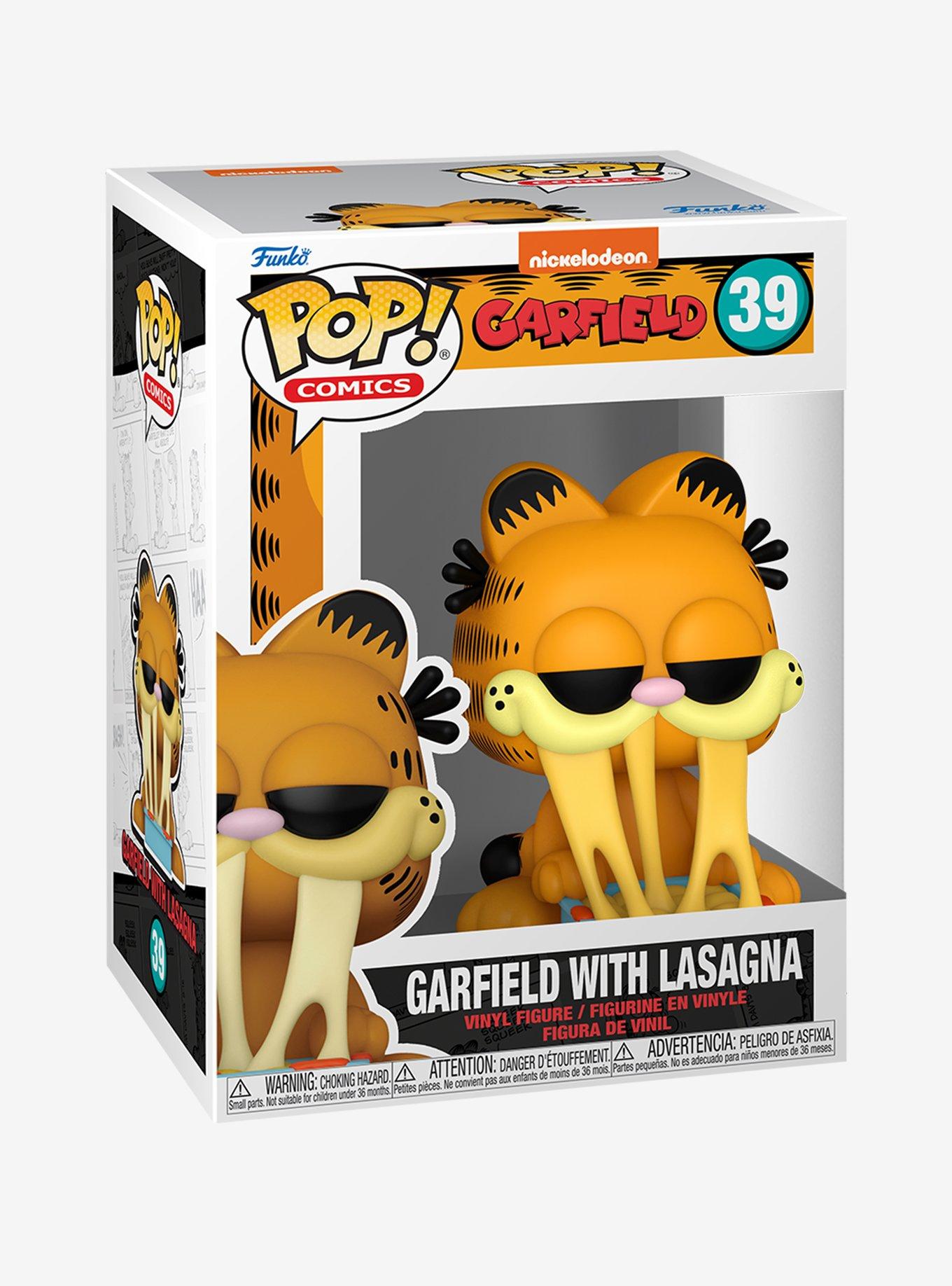 Funko Garfield Pop! Comics Garfield With Lasagna Vinyl Figure, , alternate