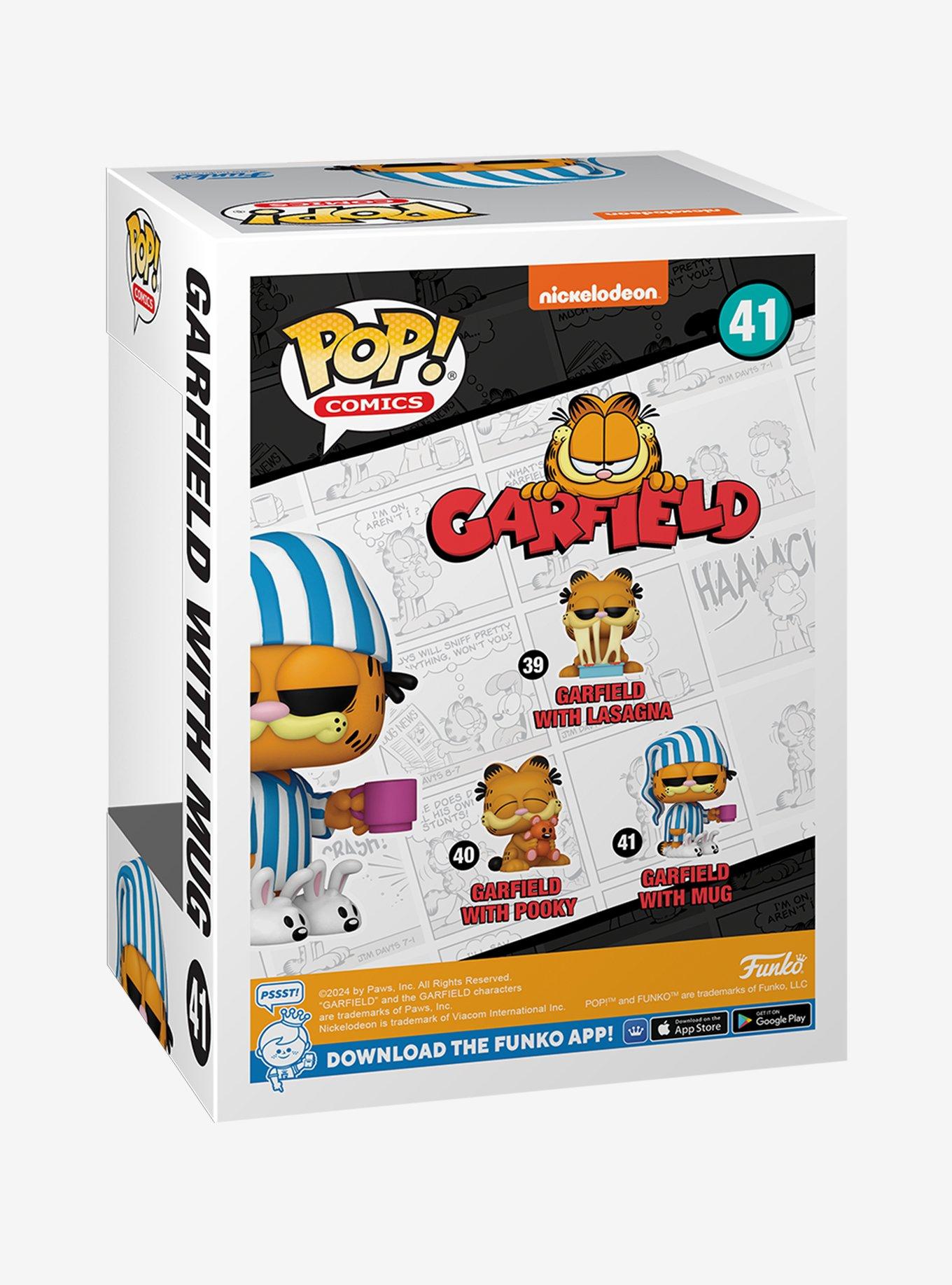 Funko Garfield Pop! Comics Garfield With Mug Vinyl Figure, , alternate