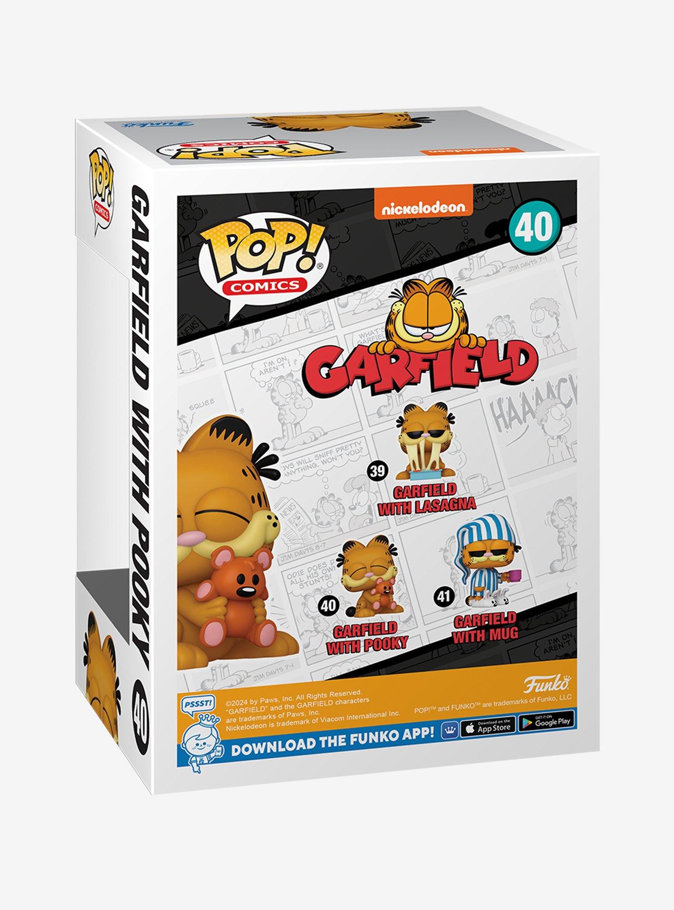 Funko Garfield Pop! Comics Garfield With Pooky Vinyl Figure, , alternate