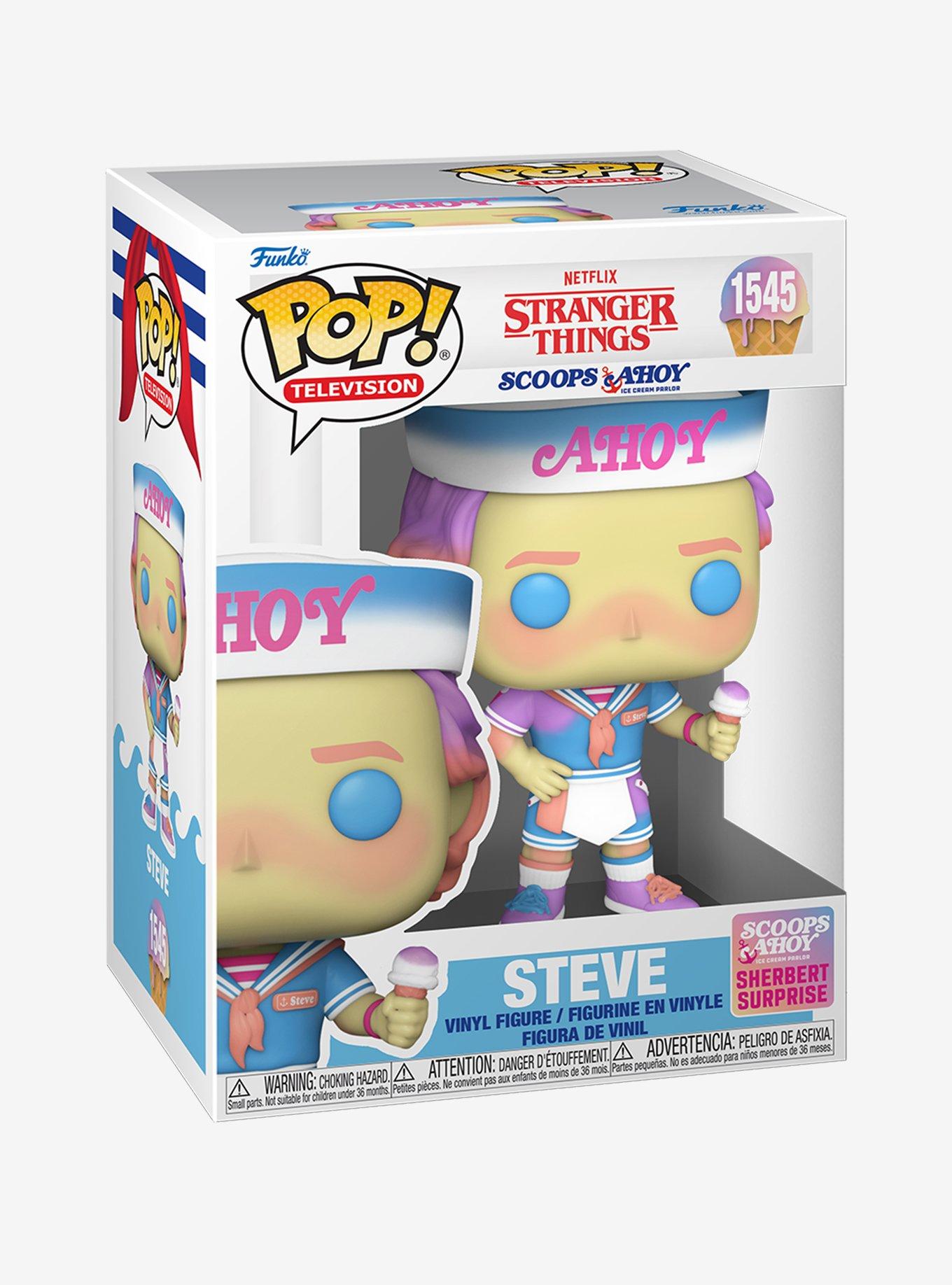 Funko Stranger Things Pop! Television Steve (Scoops Ahoy Sherbert Surprise) Vinyl Figure, , alternate