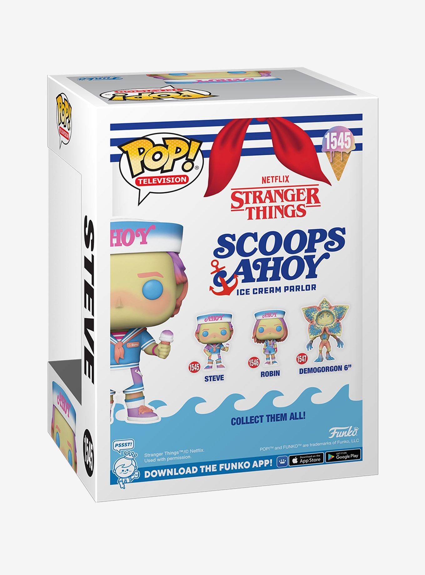 Funko Stranger Things Pop! Television Steve (Scoops Ahoy Sherbert Surprise) Vinyl Figure, , alternate