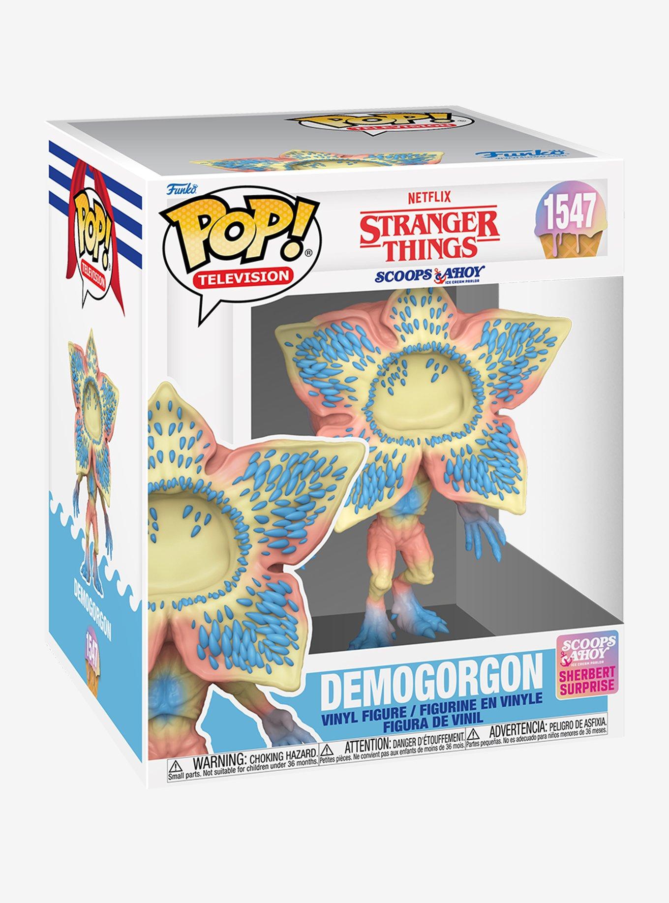 Funko Stranger Things Pop! Television Demogorgon (Scoops Ahoy Sherbert Surprise) Vinyl Figure, , hi-res