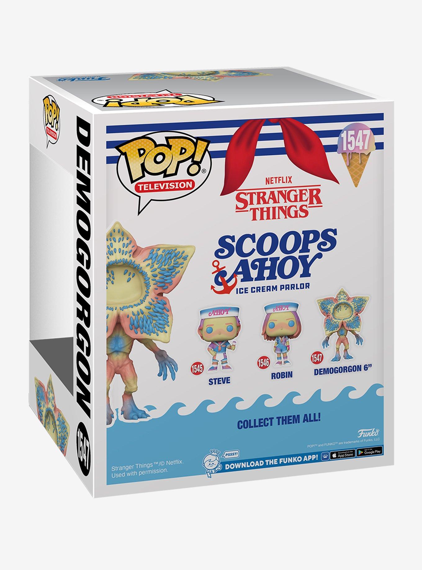 Funko Stranger Things Pop! Television Demogorgon (Scoops Ahoy Sherbert Surprise) Vinyl Figure, , alternate