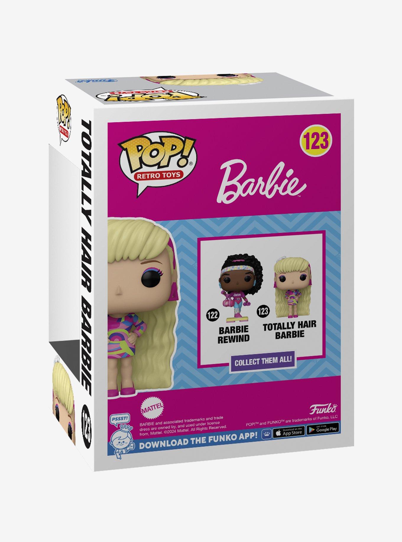 Funko Barbie Pop! Retro Toys Totally Hair Barbie Vinyl Figure, , alternate