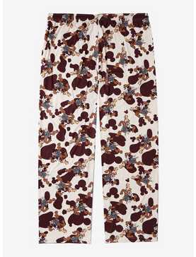 Disney Mickey Mouse Western Allover Print Women's Plus Size Sleep Pants — BoxLunch Exclusive, , hi-res