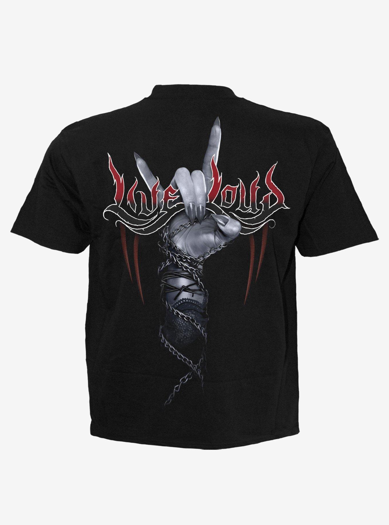 Spiral Rock Loud T-Shirt Black, , hi-res
