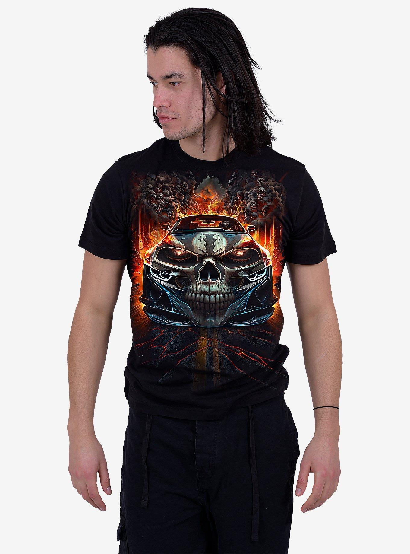 Spiral Speed Freak T-Shirt Black, BLACK, alternate