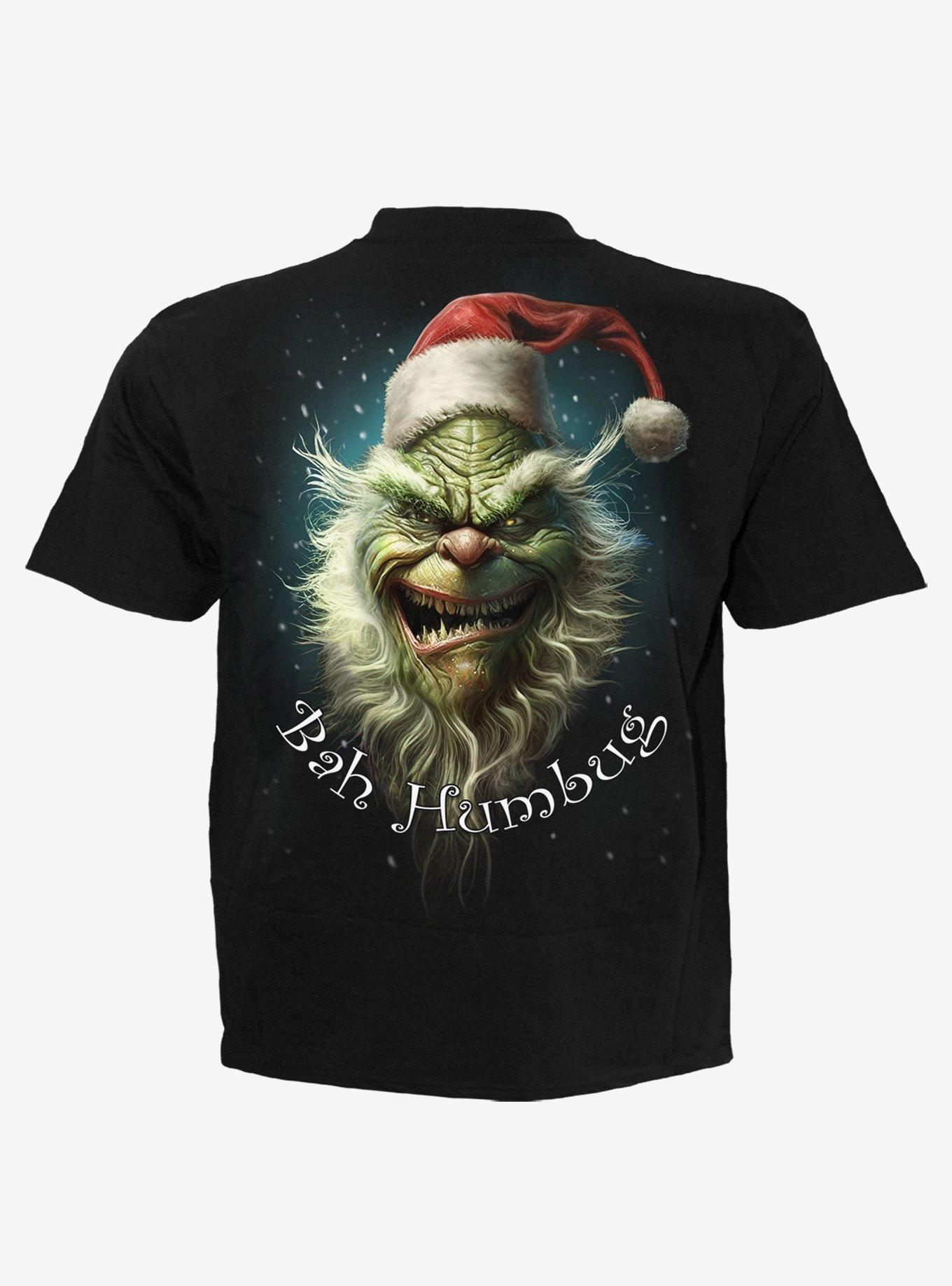 Spiral Bah Humbug T-Shirt Black, BLACK, alternate