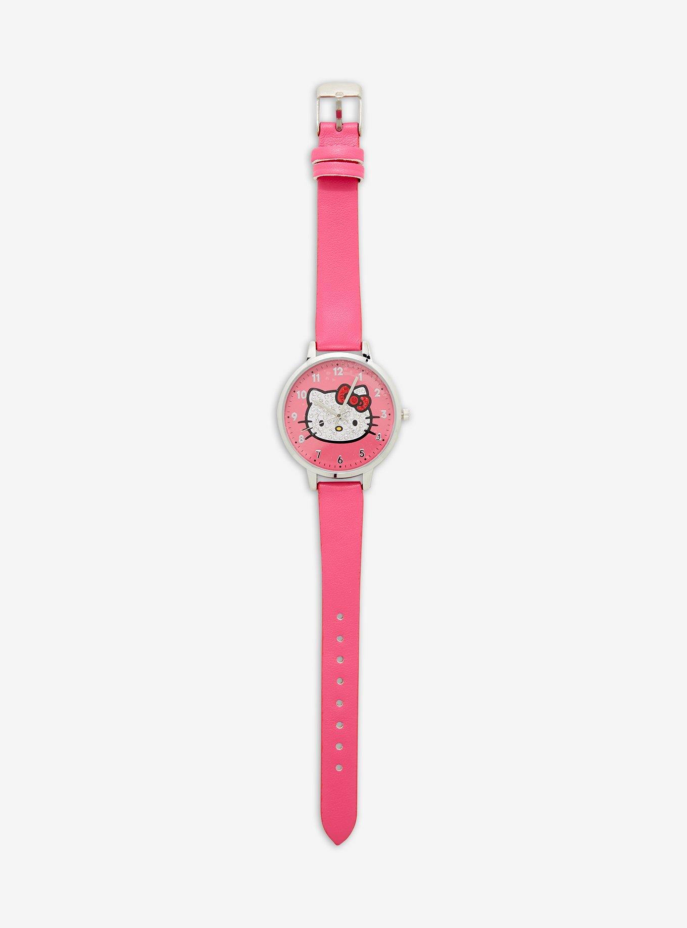 Hello Kitty Face Bling Watch, , alternate