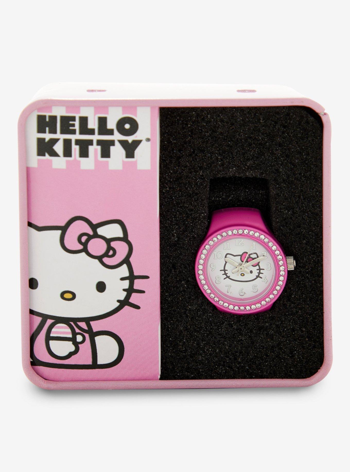 Hello Kitty Rhinestone Watch Ring