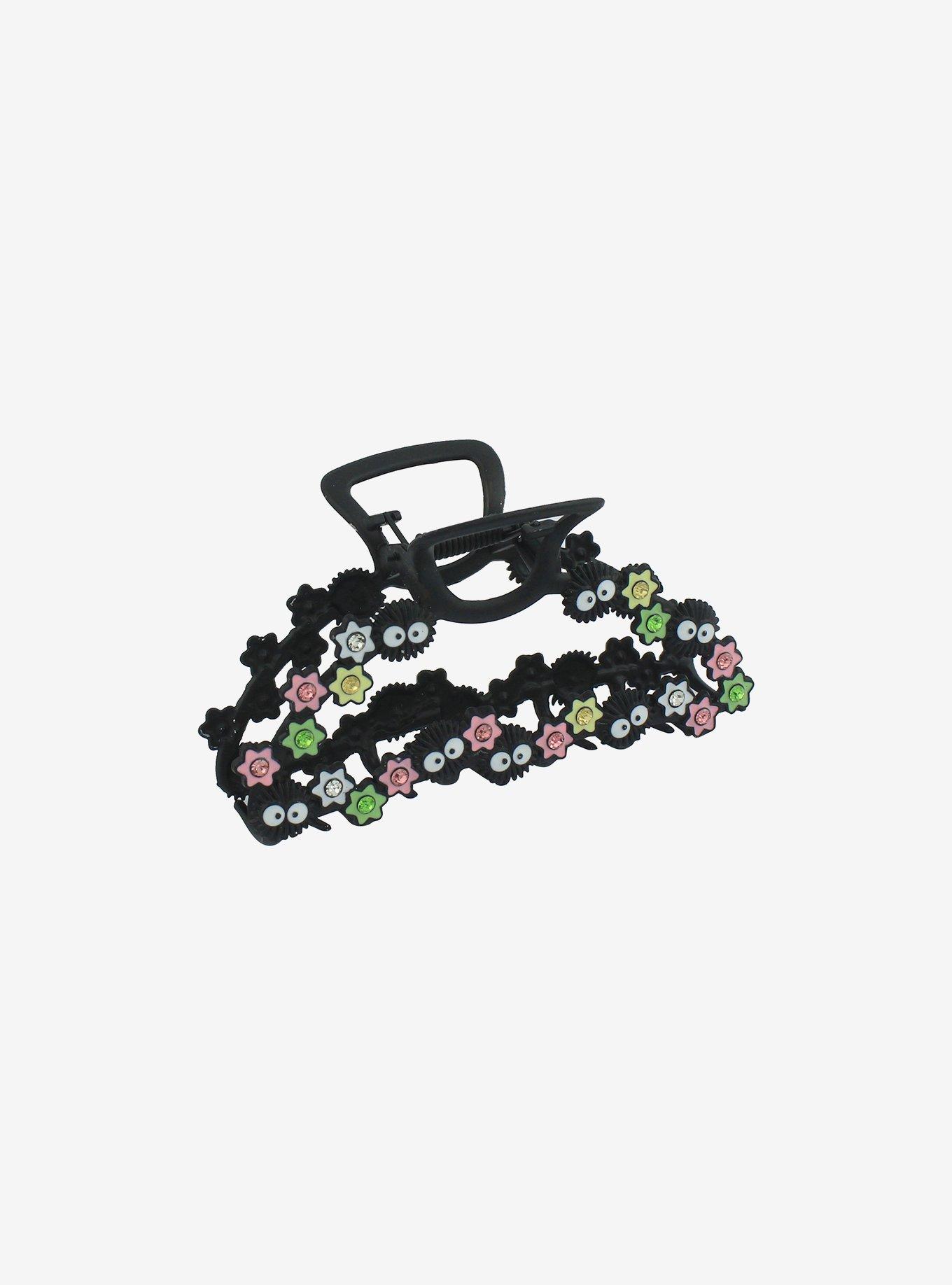 Studio Ghibli Spirited Away Soot Sprite Candy Rhinestone Claw Hair Clip, , alternate