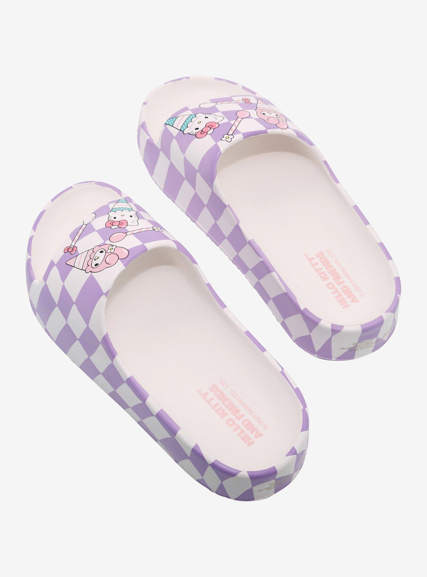 Hello Kitty & My Melody Ice Cream Cones Platform Slides, MULTI, alternate