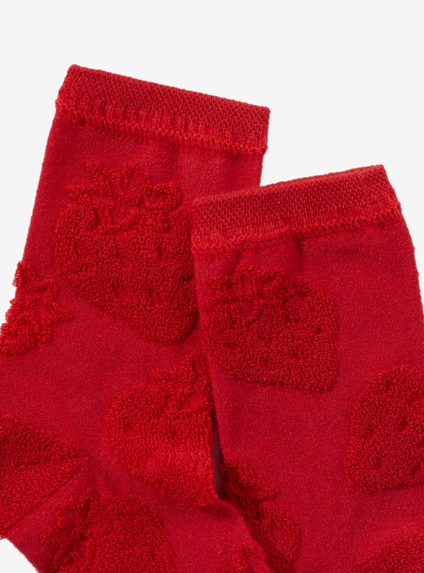 Strawberry Shortcake Terry Crew Socks 2 Pair, , alternate