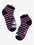 Kuromi Skull Striped Ankle Socks, , alternate
