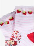 Strawberry Shortcake Mesh Strawberry Ankle Socks, , alternate