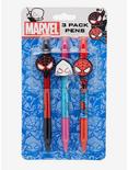 Marvel Spider-Man Miles Morales, Spider-Gwen, & Spider-Man Pen Set, , alternate