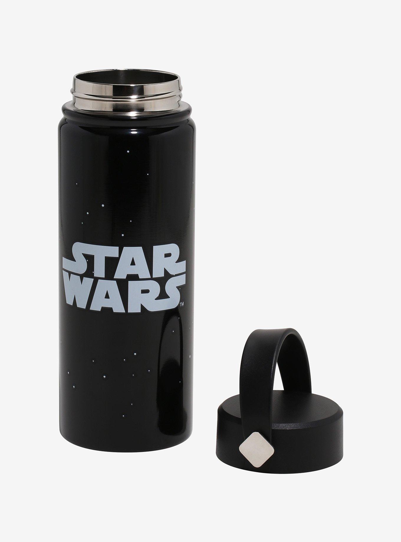 Star Wars Title Lettering Stainless Steel Water Bottle, , alternate