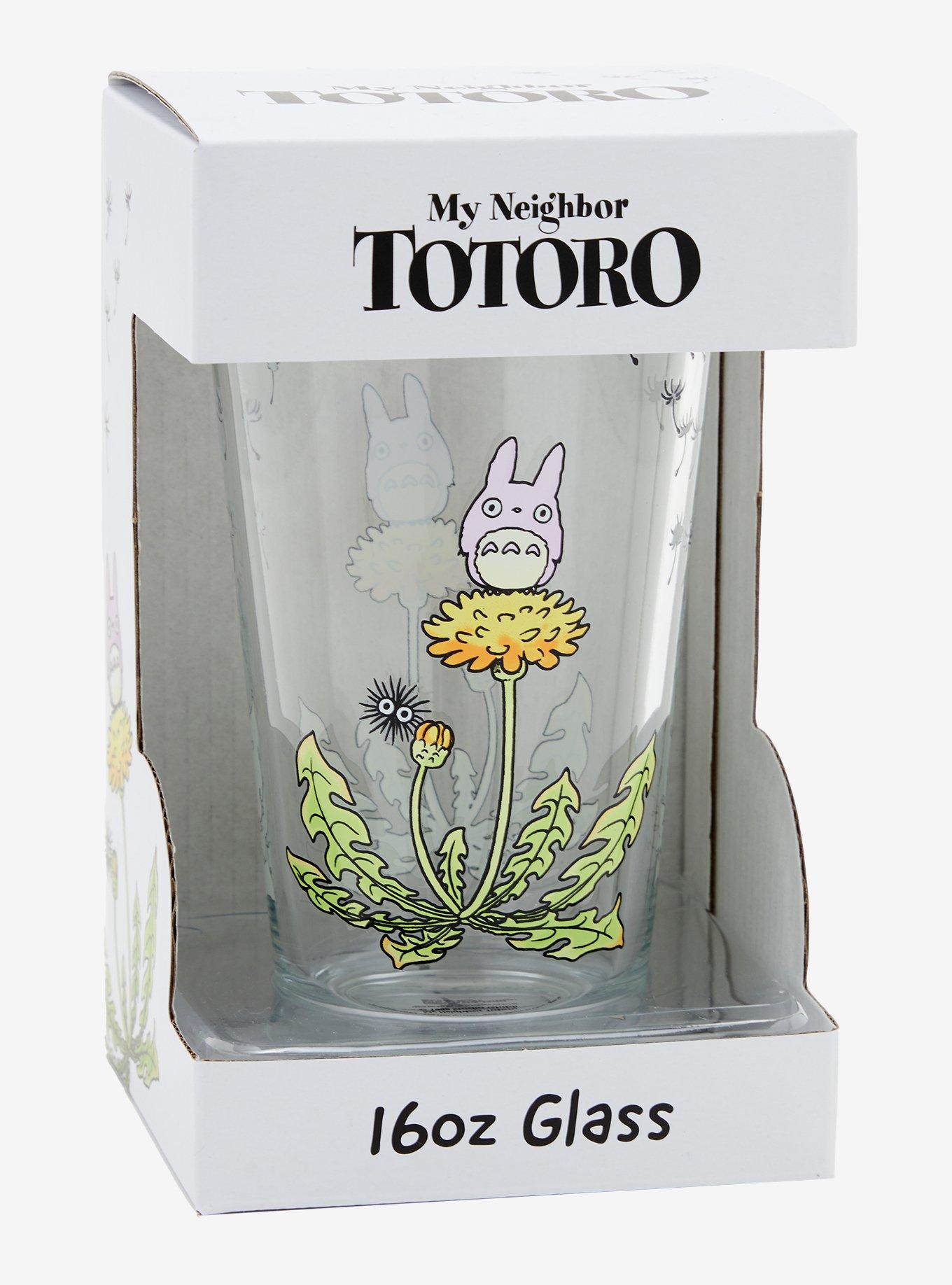 Studio Ghibli My Neighbor Totoro Dandelion Chibi Totoro Pint Glass - BoxLunch Exclusive, , alternate